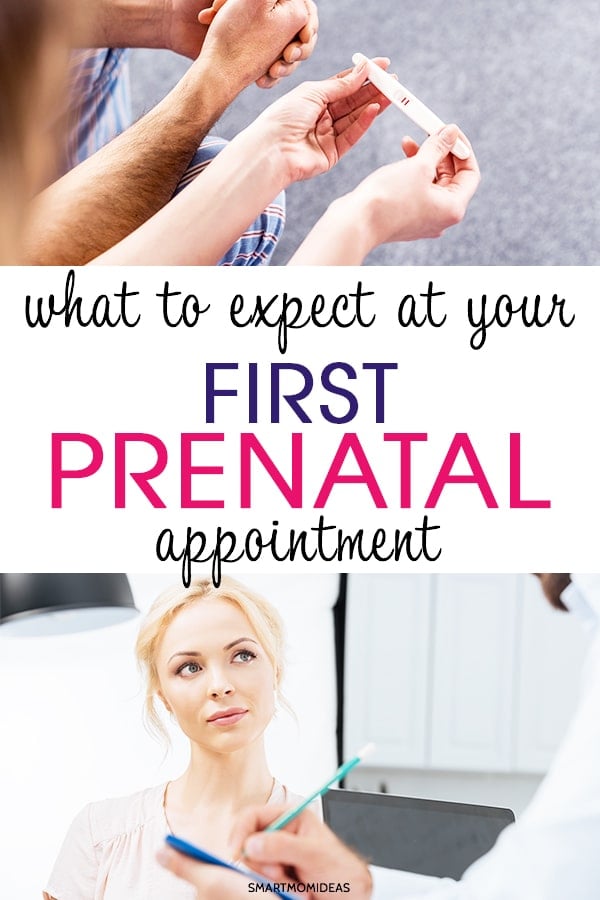 first prenatal visit template