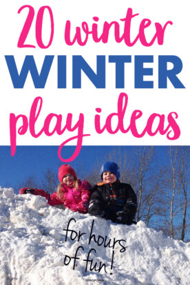 20 Winter Backyard Play Ideas | Smart Mom Ideas
